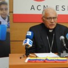 Baltazar Porras, cardenal venezolano, en la sede de Madrid de Ayuda a la Iglesia Necesitada, explica los esfuerzos de las parroquias por ayudar a multitudes