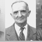 La niña Charlene Richard, el maestro Auguste Nonco Pelafigue y el capellán Verbis Lafleur