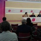 En la sala de prensa de la Conferencia Episcopal Española se ha presentado el inminente Congreso de Laicos 2020