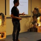 Jordi Massegú, el responsable e impulsor de LifeTeen en España, da una de las charlas en el encuentro del año 2019