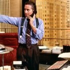 Michael Douglas en «Wall Street» (1987), de Oliver Stone. Su personaje, Gordon Gekko, ya un clásico, es una muestra de conciencia moralmente cegada en la cual la avaricia está al servicio del orgullo.