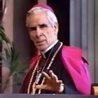 El obispo Fulton Sheen fue el predicador católico más importante en los medios estadounidenses durante treinta años.