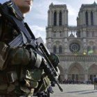 De 2016 a 2019 Francia aumentó mucho su vigilancia policial sobre Notre Dame, lugar emblemático, céntrico y lleno de turistas