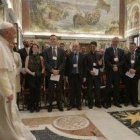 Francisco se dirigió a los miembros del congreso Bien Común en la Era Digital, avisando de los peligros de la tecnología sin reflexión ética