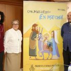 De izquierda a derecha, Montserrat Prada, Expedita Pérez y José María Calderón, durante la presentación de la jornada de Infancia Misionera