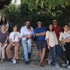 La familia Aranda Valera, encabezada por Enrique y Concha, está formada por siete hijos y ya por los primeros nietos / Diócesis de Córdoba