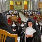 La profesión perpetua de estas 13 jóvenes ha estado marcada por la pandemia de coronavirus  / AVAN