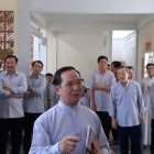 La abadía tiene en este momento 220 monjes benedictinos