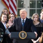 Donald Trump ha caracterizado su mandato por apostar por políticas provida