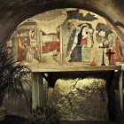 En Greccio San Francisco ideó lo que hoy es común entre los cristianos: colocar un Nacimiento.