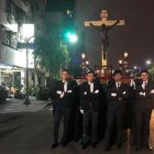 La procesión recorrió las calles de la ciudad taiwanesa entre los aplausos de muchos vecinos y fieles católicos