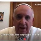 El Papa Francisco participó el el teleprograma de Jordi Évole por videoconferencia