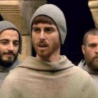 Adriano Braidotti (en primer plano) interpretó a Juan Duns Scoto, gran defensor de la Inmaculada Concepción, en la película «Scoto», dirigida por Fernando Muraca en 2011.