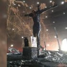 Así quedó la capilla y el Cristo de más de 300 años de la catedral de Managua... el cardenal pide encontrar al autor del acto, que considera terrorista, macabro y blasfemo