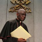 El cardenal Robert Sarah es el Prefecto para la Congregación del Culto Divino y la Disciplina de los Sacramentos