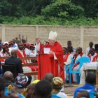 Miguel Ángel Olaverri, arzobispo de Punta Negra, estuvo en la presentación de OMP explicando el bien que hacen estos fondos en el Congo