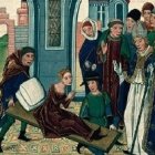 San Thuriau resucita a una joven.