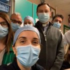 El padre Nunzio Corrao es el encargado de la pastoral relacionada con los trabajadores y personal del Hospital Gemelli de Roma / Avvenire