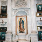 San Luis Bátiz y sus 3 compañeros mártires descansan hoy en estas tumbas en la parroquia de Chalchihuites, México