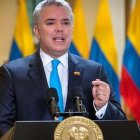 Iván Duque cumple justo ahora dos años como presidente de Colombia.