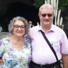 Amparo e Ismael, durante una peregrinación a Lourdes