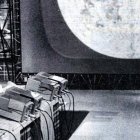 Enrico Medi narró para la RAI como experto la llegada del hombre a la Luna en 1969.