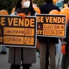 Protestas contra la ley Celaá en calles y colegios concertados, diferencias y especiales, y asociaciones por la libertad lingüistica