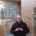 Javier Contreras en su parroquia de San Josemaría Escrivá de Balaguer - fue atacado en la puerta, antes de abrir por la mañana