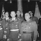 Franco y Himmler en Hendaya. Bundesarchiv