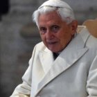 El hoy Papa emérito Benedicto XVI, en 2015, siendo aún Papa en ejercicio