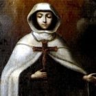 Eufrosina en hábito masculino.