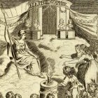 La Fiesta de la Razón, celebrada en la catedral de Notre Dame durante la Revolución Francesa, en noviembre de 1793. Días después comenzaba el periodo denominado como el Terror. Dibujo fechado ese año que se conserva en la Biblioteca Nacional de Francia.