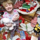 En estas fechas los niños reciben múltiples regalos en sus casas y también en otras de sus familiares