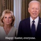 Joe y Jill Biden felicitan la Pascua cristiana en un videomensaje que menciona al Papa Francisco