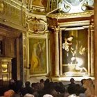 La capilla Cavalletti, en la basílica de San Agustín de Roma, donde puede admirarse "La Virgen de los peregrinos" de Caravaggio.