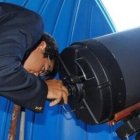 El Colegio de Belén, en La Habana (en la foto, uno de sus telescopios) conserva y difunde la memoria del Padre Huracán