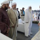 El Papa Francisco con líderes musulmanes y de minorías religiosas en Ur