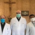 Capellanes del hospital de Cuenca... los capellanes durante la pandemia se han volcado en enfermos y familiares