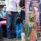Imágenes de la Virgen de Guadalupe en una oración de 40 Días por la Vida