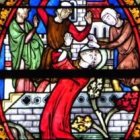 Martirio de San Berthevin. Catedral de Lisieux.