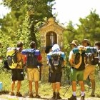 Más de 1.000 padres de familia han participado en la peregrinación de este año hasta Cotignac