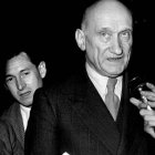 Robert Schuman, en 1951, cuando era ministro de Asuntos Exteriores de Francia.