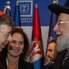 El cardenal Kurt Koch en uno de sus encuentros con autoridades religiosas judías