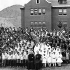 Imagen de época de la Residencia Kamloops, donde se han encontrado 215 cadáveres de niños sin que se conozca todavía la causa de su muerte.