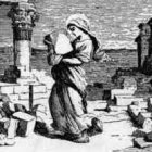 Santa Eufrasia y la piedra.