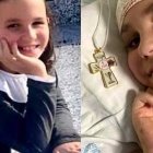 Teresita antes y después de su última operación. Su muerte santa, su amor a Jesús y su deseo de ser misionera han asombrado al mundo entero como muestra de la obra de Dios en un alma.