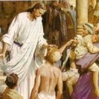 Jesús se marcho... y curaba a muchos enfermos