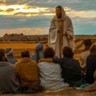Jesús y los Apóstoles en la película La Espina de Dios