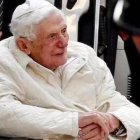 Benedicto XVI visitó hace un año a su hermano Georg poco antes de su muerte.  Foto: Fundación Ratzinger.