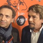 José Mota (izquierda de la foto) y Juan Muñoz formaron el dúo humorístico Cruz y Raya entre 1987 y 2007. A partir de ese año continuaron por separado sus carreras profesionales.